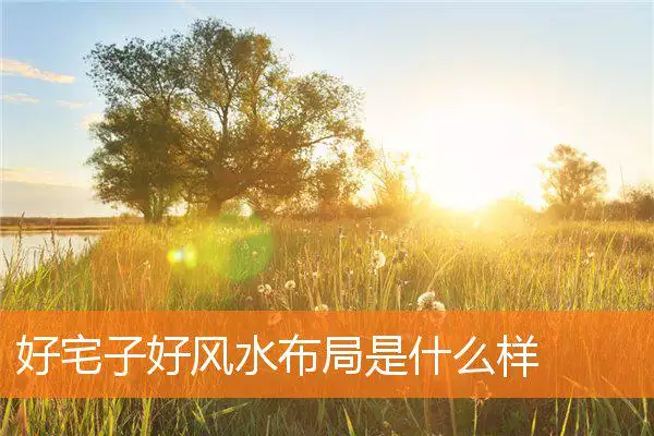 好宅子好风水布局是什么样