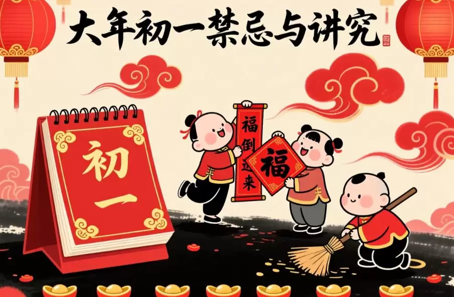 大年初一的禁忌与讲究，了解这些传统习俗让